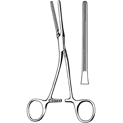 DeBakey Coarctation Forceps 6 1/2