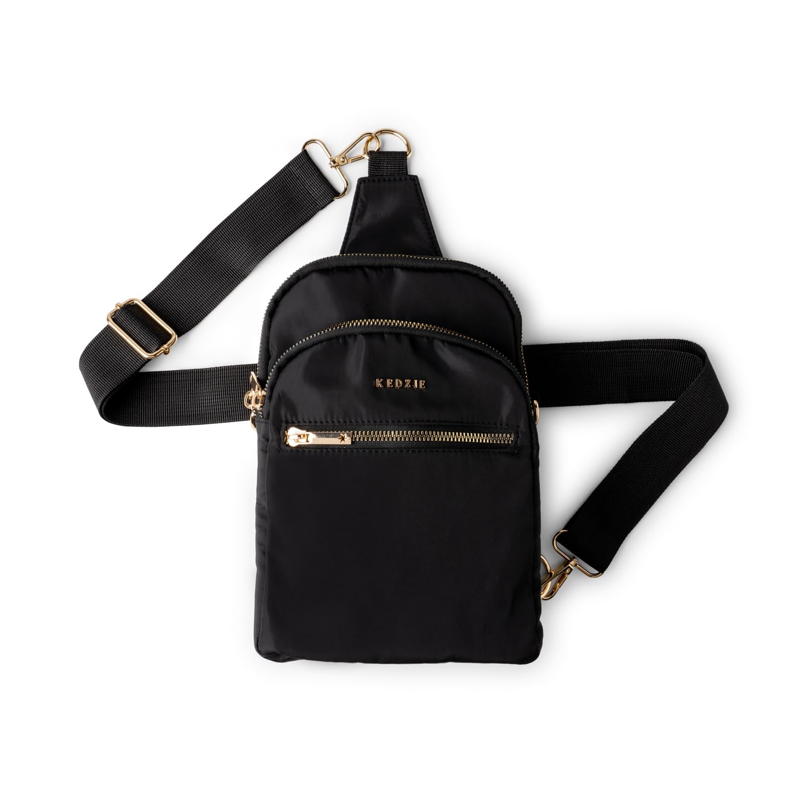 KEDZIE Women's Roundtrip Convertible Sling & Crossbody Bag with Adjustable Strap - Perfect for Travel, Work, and Everyday Use