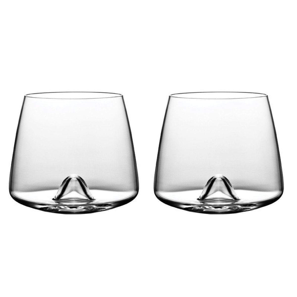 Premium NORMANN COPENHAGEN Whiskey Glasses Set of 2 - Elegant Crystal Clear Tumbler Glasses for Scotch, Bourbon & Cocktails - Perfect for Home Bar, Gifts & Dinner Parties