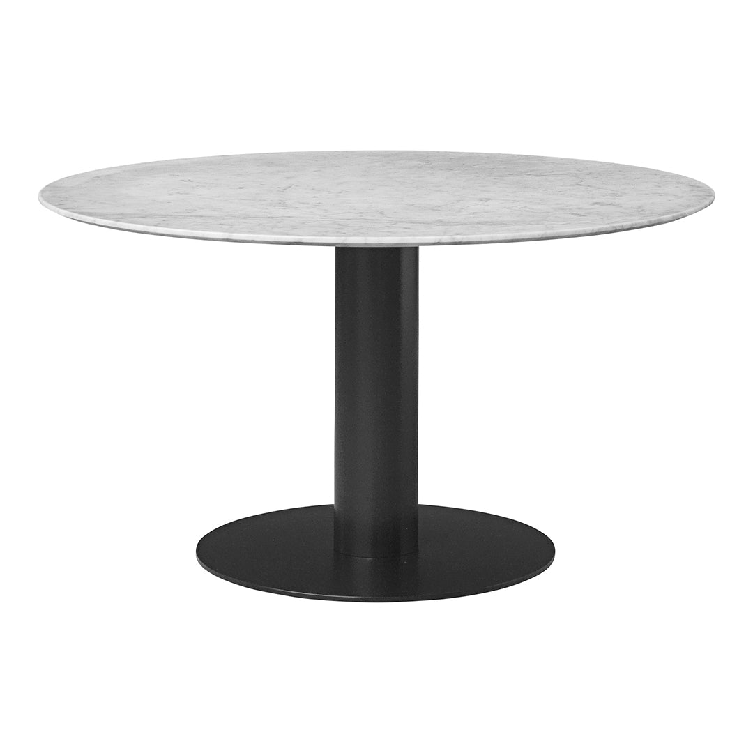 Gubi 2.0 Round Dining Table - Modern Scandinavian Design for Small Spaces | Perfect for Kitchen, Breakfast Nook & Apartment Dining Areas