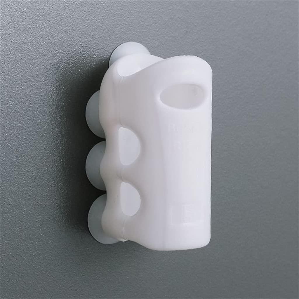 FKSDHDG Adjustable Silicone Shower Head Holder with Suction Cup - Portable Bathroom Shower Accessory for Home, Wall Mount & Vacuum Seal - Perfect for Small Spaces, Travel & RV Use