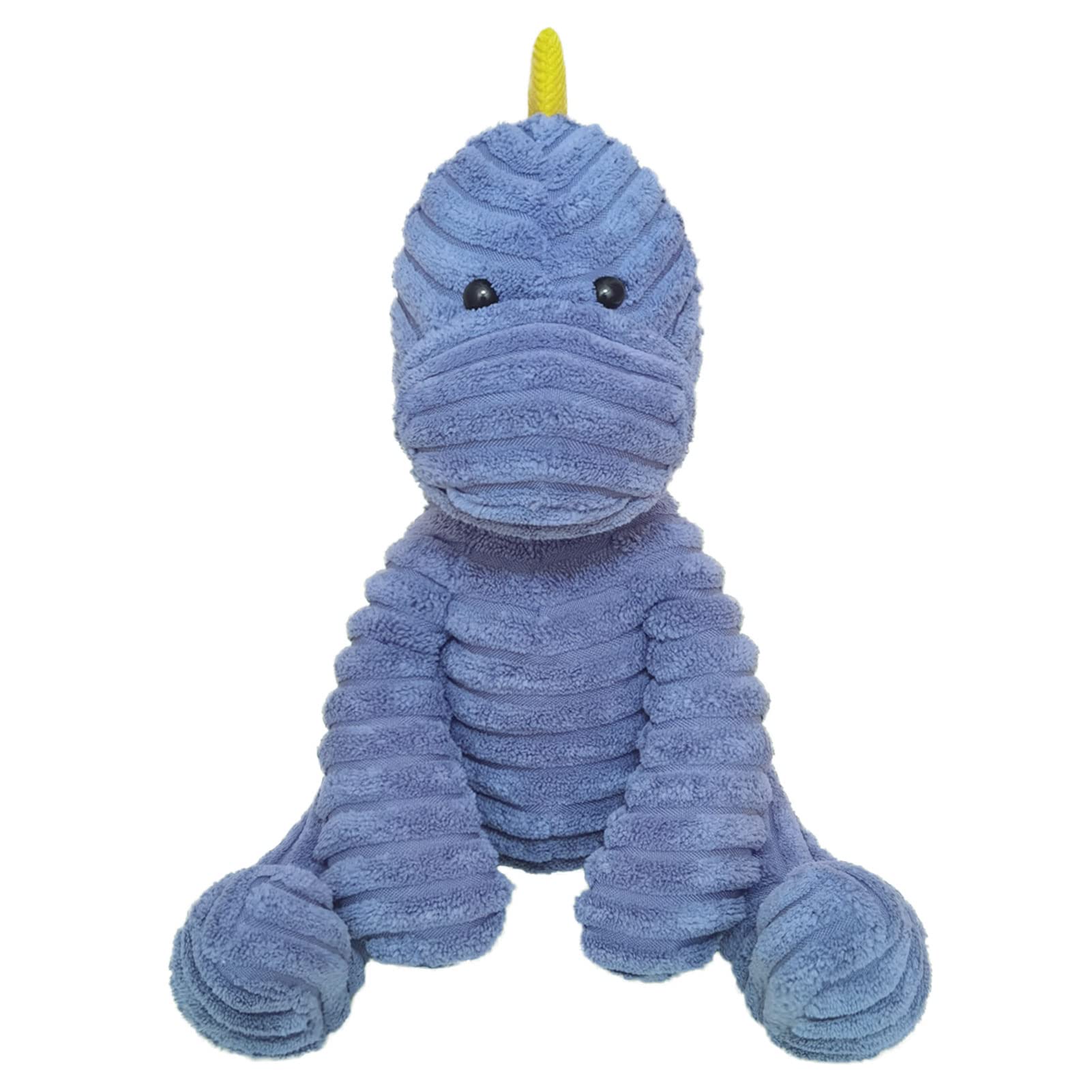 **Soft Navy Blue Plush Dinosaur Stuffed Animal Toy - 8.5 Inch Cuddly Hugger for Kids, Boys & Girls - Perfect Gift for Birthdays, Valentine's Day & Nursery Decor**