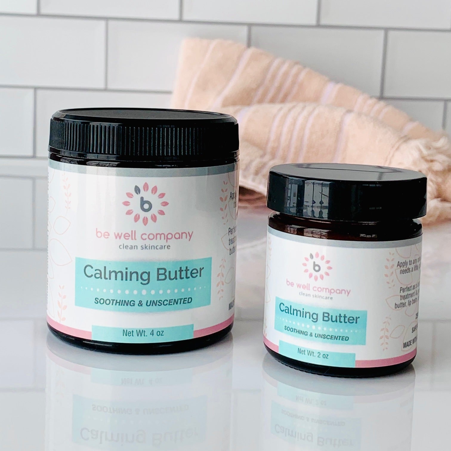 Organic Natural Calming Butter for Skin - Soothes Dry, Irritated Skin - Perfect for Eczema, Psoriasis & Daily Moisturizing
