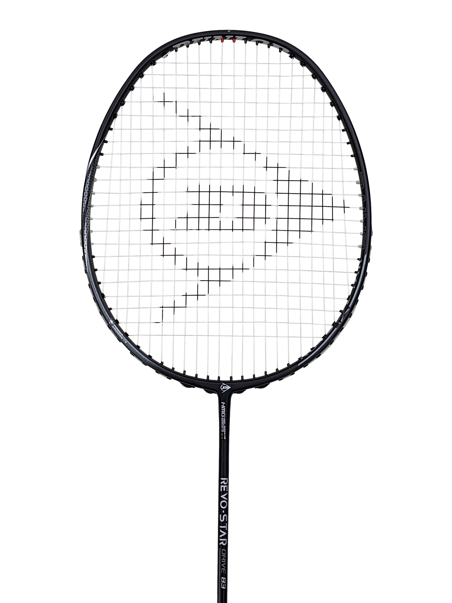 Dunlop REVO STAR DRIVE 83 Badminton Racket - Professional Carbon Fiber Shuttlecock Racket for Intermediate & Advanced Players - Perfect for Singles & Doubles Matches, Training, and Recreational Play