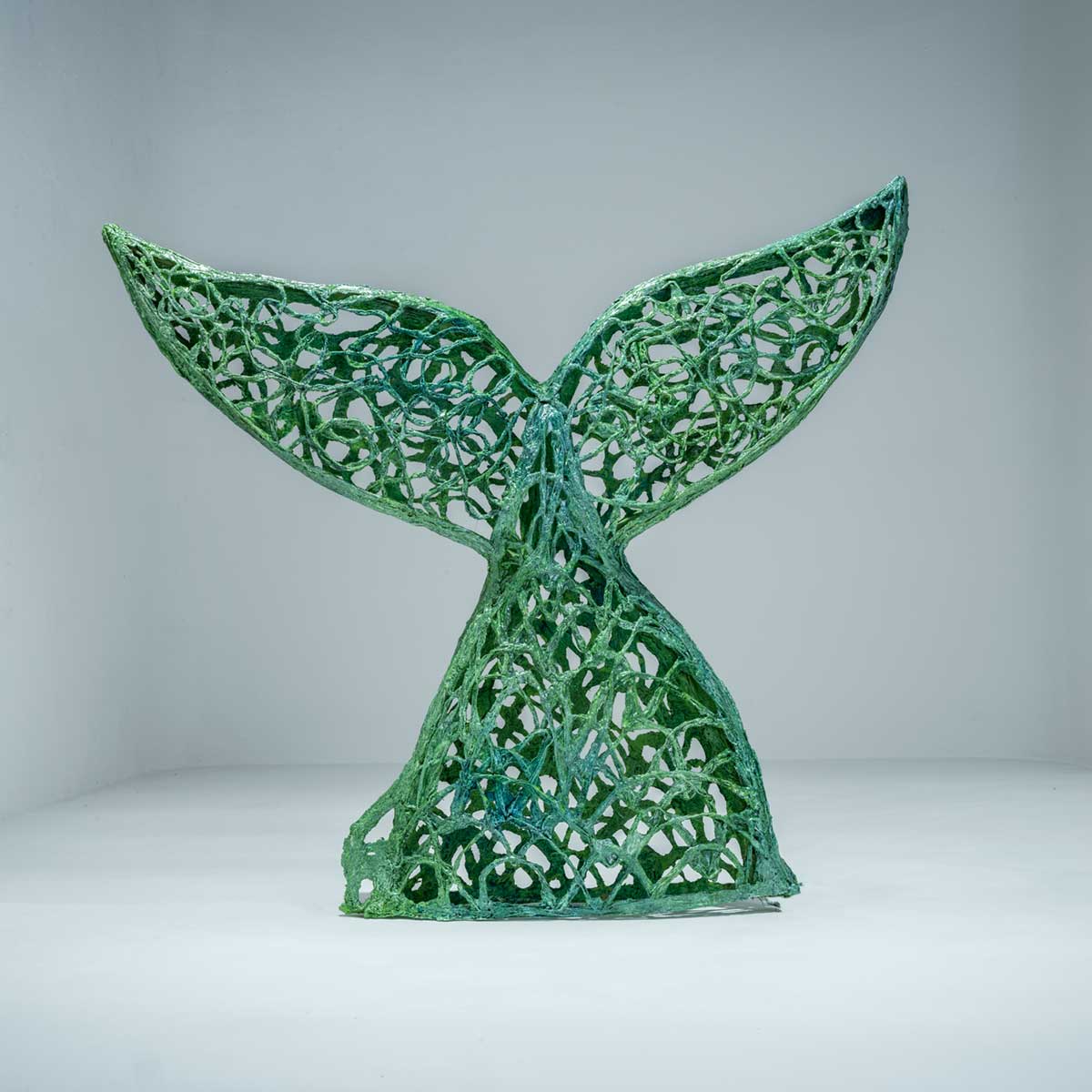 Eco-Friendly Recycled Fabric Sculpture - Handmade Home Decor for Living Room, Bedroom & Office | Sustainable Art Gift for Housewarming & Holidays