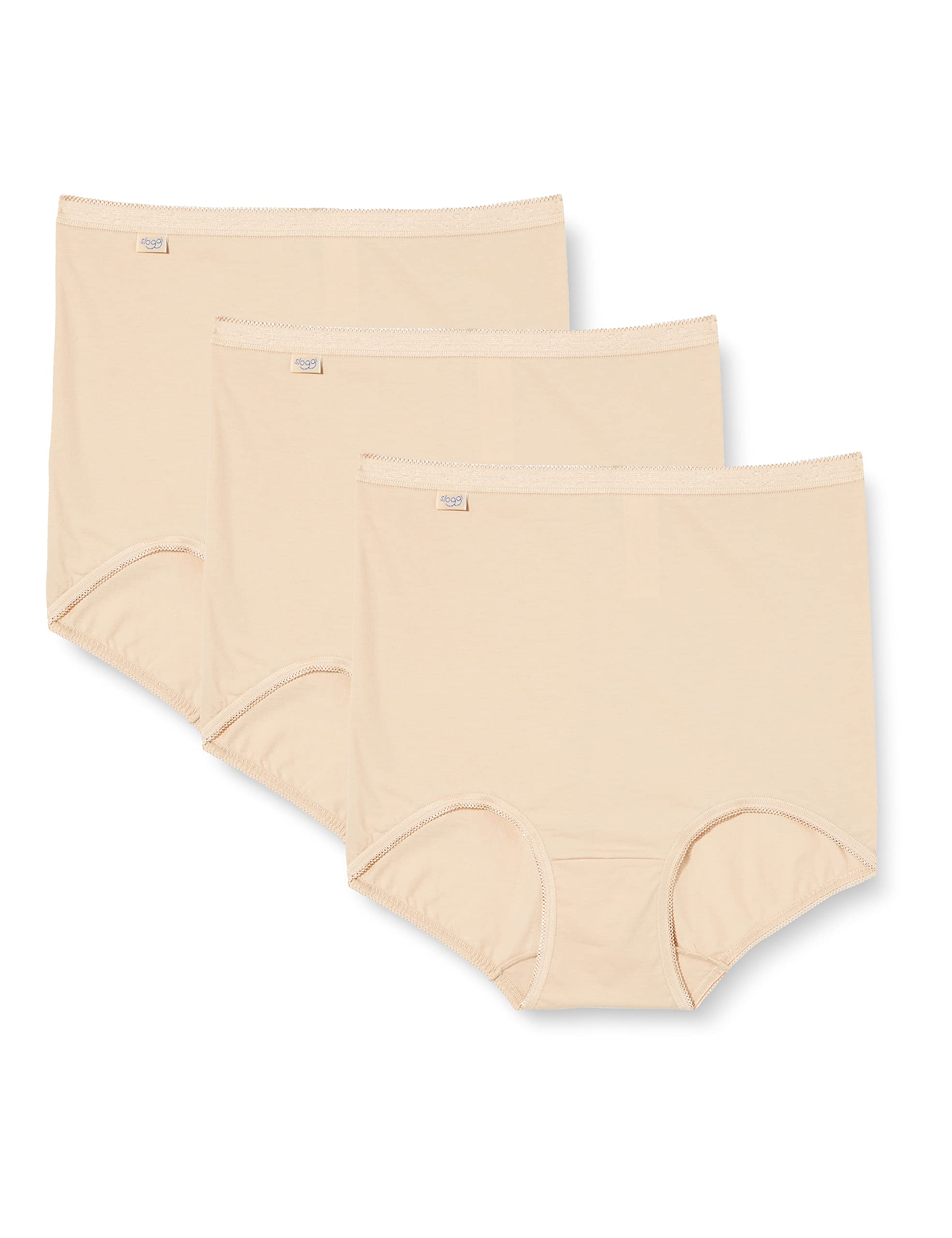 Sloggi Women's Cotton Underwear Briefs - Soft Comfortable Panties for Everyday Wear, Workout & Sleep