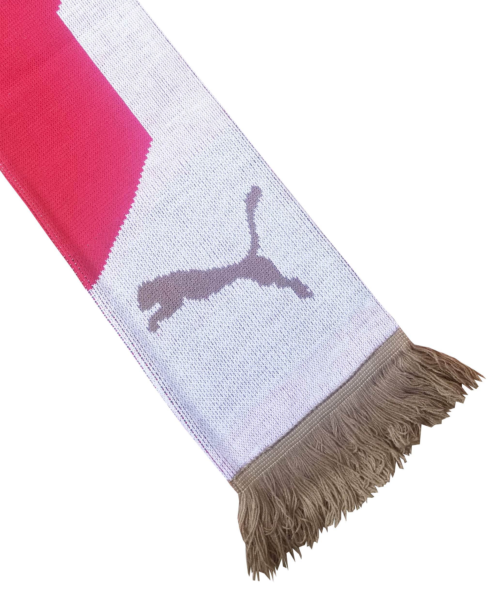 Puma Arsenal Fan Scarf - Official Football Team Scarf for Men & Women - Perfect for Games, Cold Weather & Fan Support