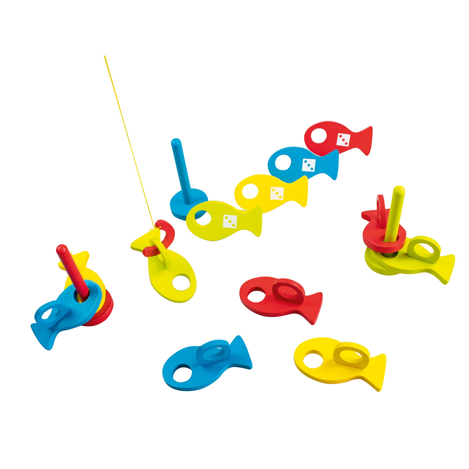 Beleduc Fishing Fever - Colorful Wooden Magnetic Fishing Game for Kids - Fun Learning Toy for Preschoolers & Toddlers - Perfect for Birthday Gifts & Family Game Night