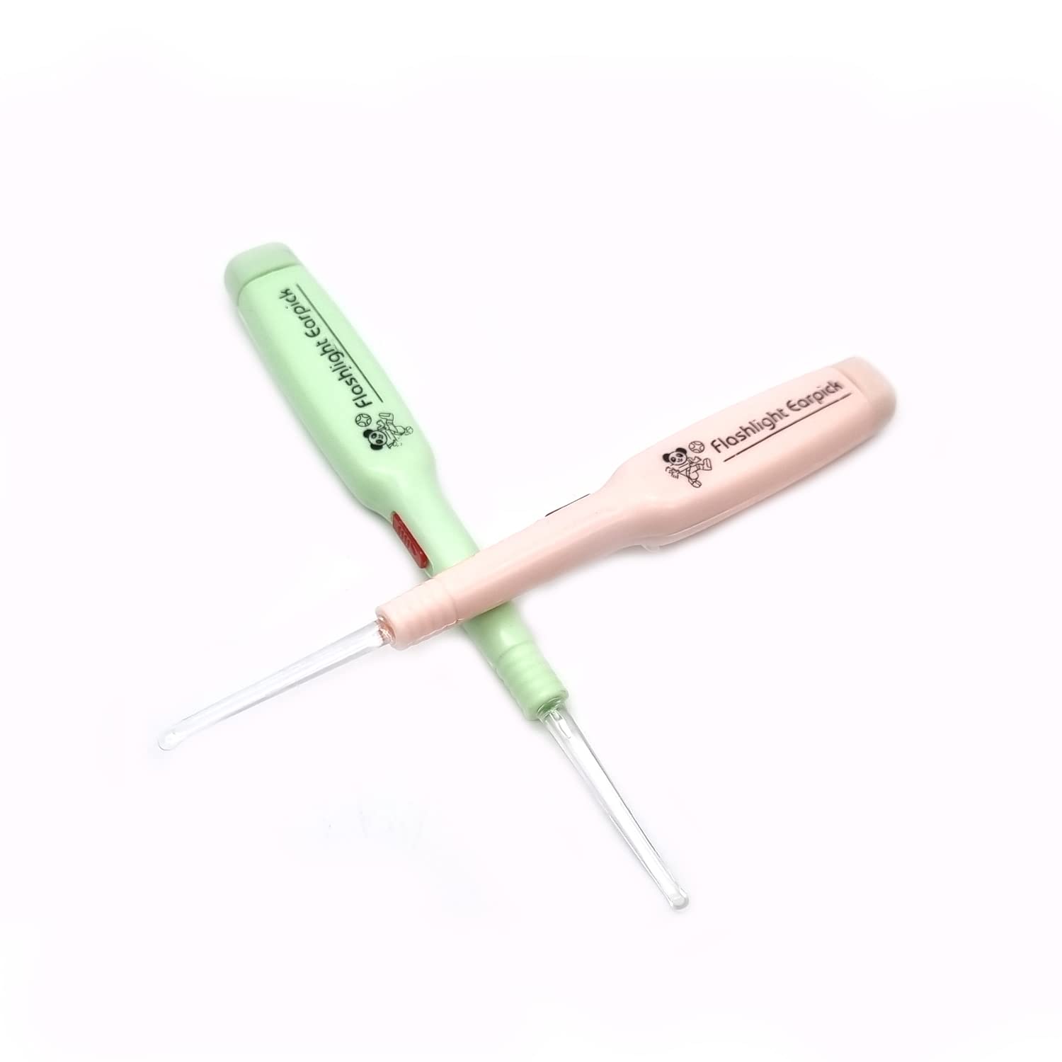 GARASANI 2 Pack LED Ear Wax Removal Tool with Light - Reusable Ear Cleaner Kit for Safe Earwax Removal at Home (Random Colors) - Perfect for Personal Hygiene & Travel Essentials