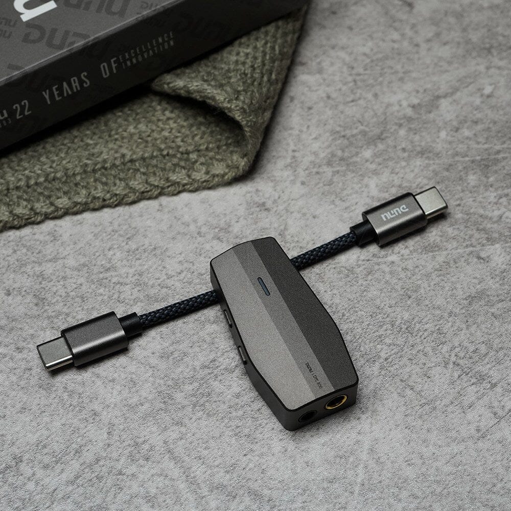 DUNU DTC800 Portable DAC/AMP with Dual CS43198 Chip - High Resolution Audio Decoder & Headphone Amplifier for iPhone, Android, PC - Perfect for Music Lovers, Audiophiles & Gaming Enthusiasts