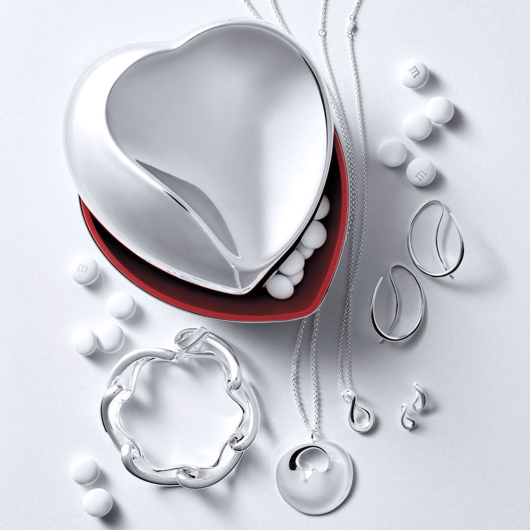 Elegant Silver Hidden Heart Large Pendant Necklace for Women - Perfect Gift for Valentine's Day, Anniversary & Romantic Occasions