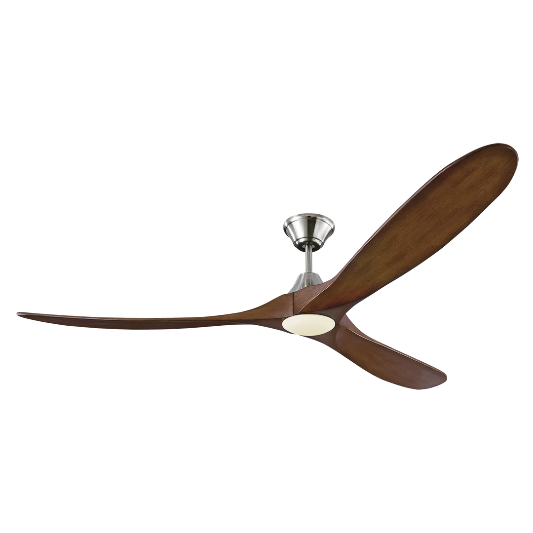 Maverick LED Ceiling Fan with Remote Control - Energy Efficient Modern Ceiling Light & Air Circulator - Perfect for Living Room, Bedroom & Outdoor Patio