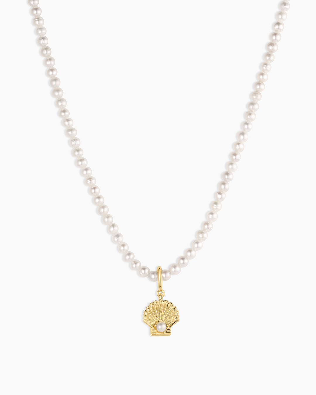 Elegant Shell Pearl Charm Necklace - Dainty Beach Jewelry for Women - Perfect for Weddings, Parties & Everyday Wear