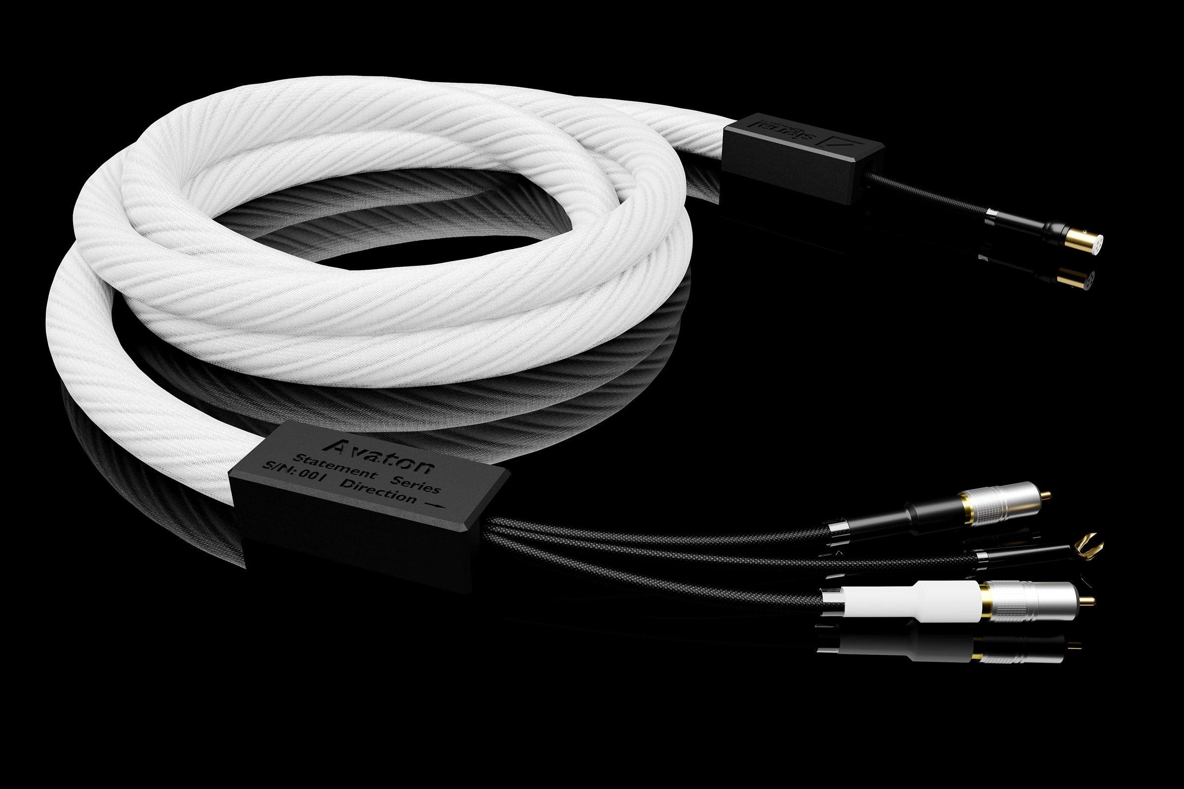 High-Quality Signal Projects Avaton Phono Interconnect Cable - XLR & RCA Options for Audiophile Turntables & Hi-Fi Systems - Perfect for Home Studios & Vinyl Enthusiasts