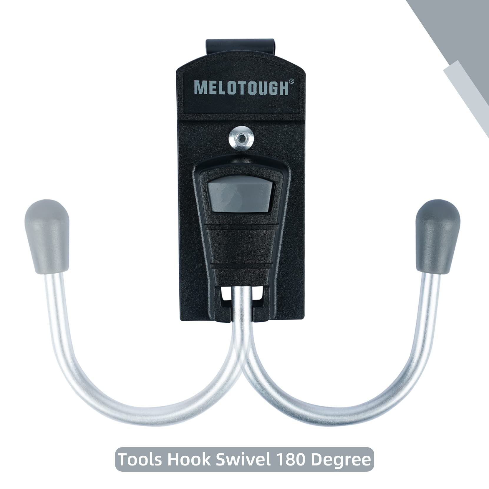 MELOTOUGH Heavy Duty Tool Belt Hook - Durable Cordless Drill Holster & Tool Holder for Carpenters, Electricians, and DIY Projects - Perfect for Construction, Home Renovation, and Workshop Use