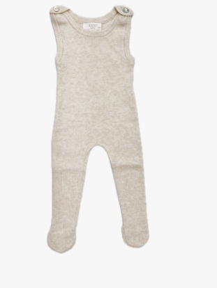 KIPP RIB KNIT OVERALLS for Babies & Toddlers (3-24 Months) - Soft Cotton Jumpsuit for Playtime, Daycare & Family Outings