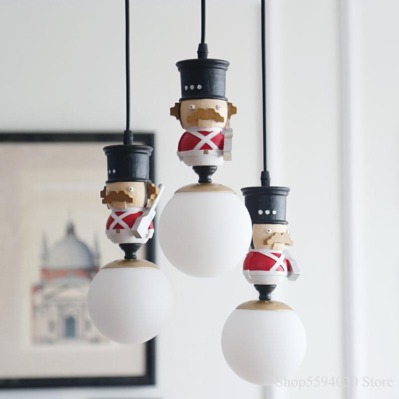 Military-Themed Pendant Lighting for Kids Room - Army Soldier Decor, Boys Bedroom Ceiling Light Fixture - Perfect for Nursery, Playroom & Themed Bedrooms