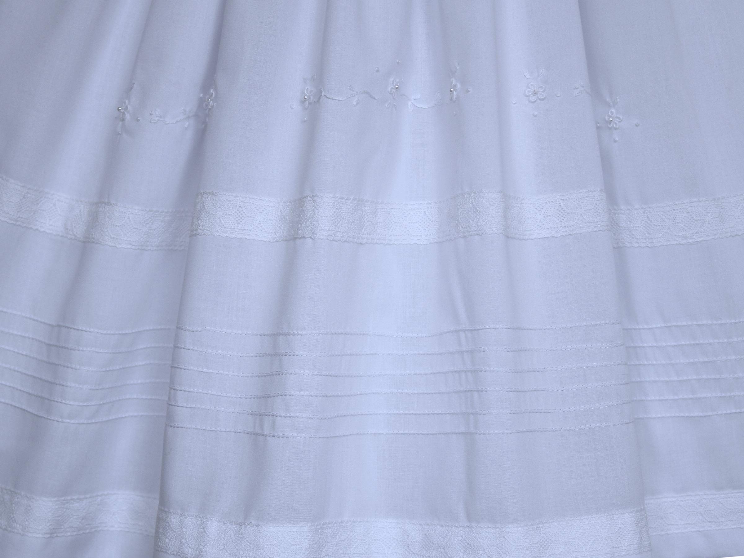 Baptism Dresses for Baby Girls - Christening Gown & Bonnet Set for Newborns 3-6-9 Months | Perfect for Church Christenings, Baby Dedications & Special Occasions