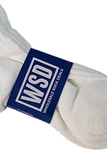 180 Pairs Kids Sports Crew Socks Bulk Pack - Boys & Girls Athletic Socks for School, Running, Basketball & Daily Wear - Wholesale by WSD