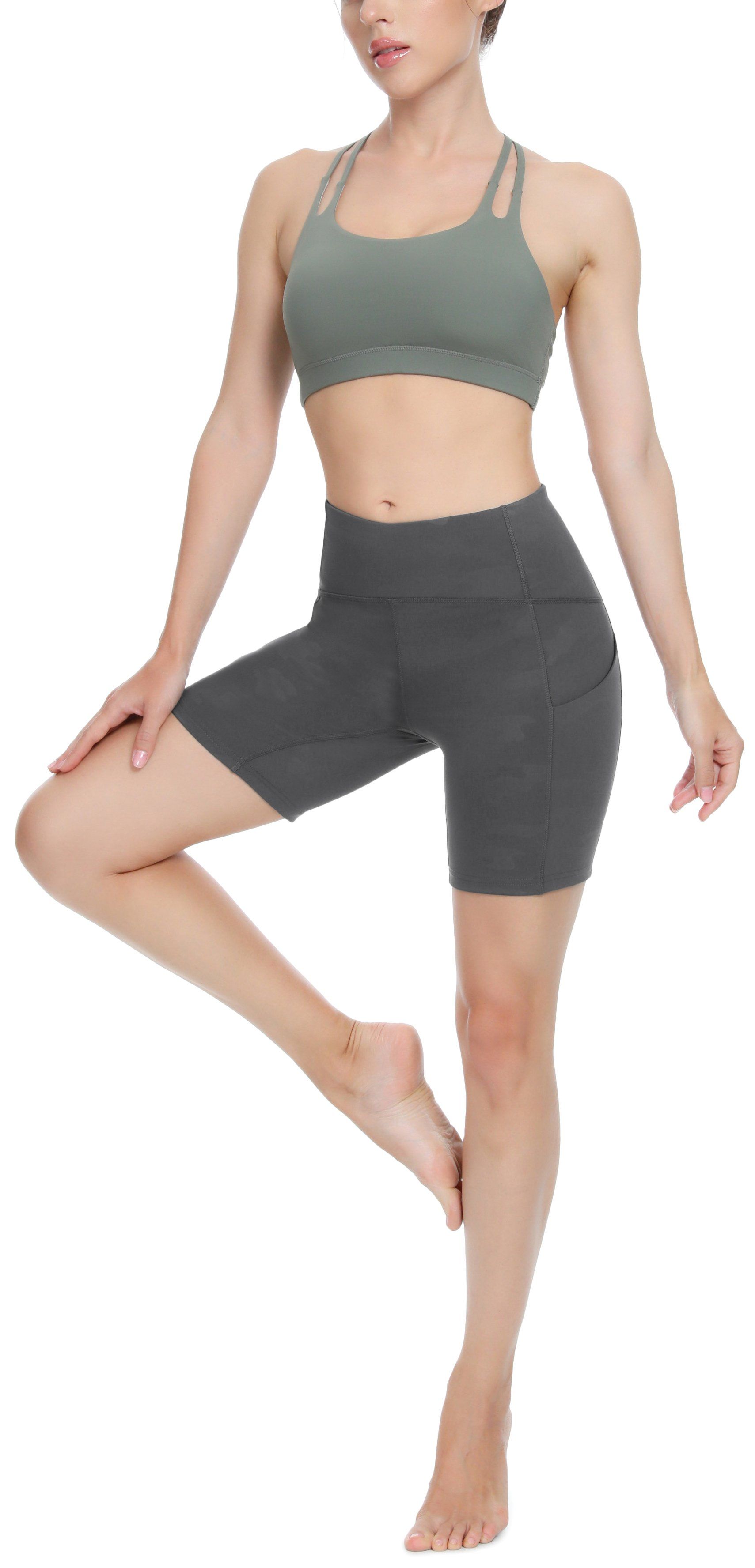 Breathable Side Pockets Running Shorts for Men & Women - Lightweight Athletic Workout Shorts for Jogging, Gym, Yoga & Outdoor Sports
