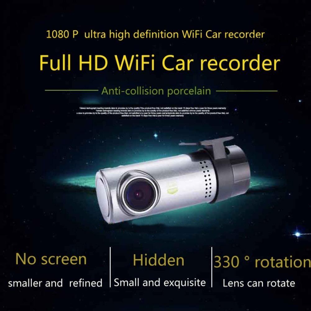 1080P HD WiFi Car Dash Cam with Night Vision - DVR Recorder for Vehicles | Perfect for Night Driving, Parking Surveillance & Road Trip Safety