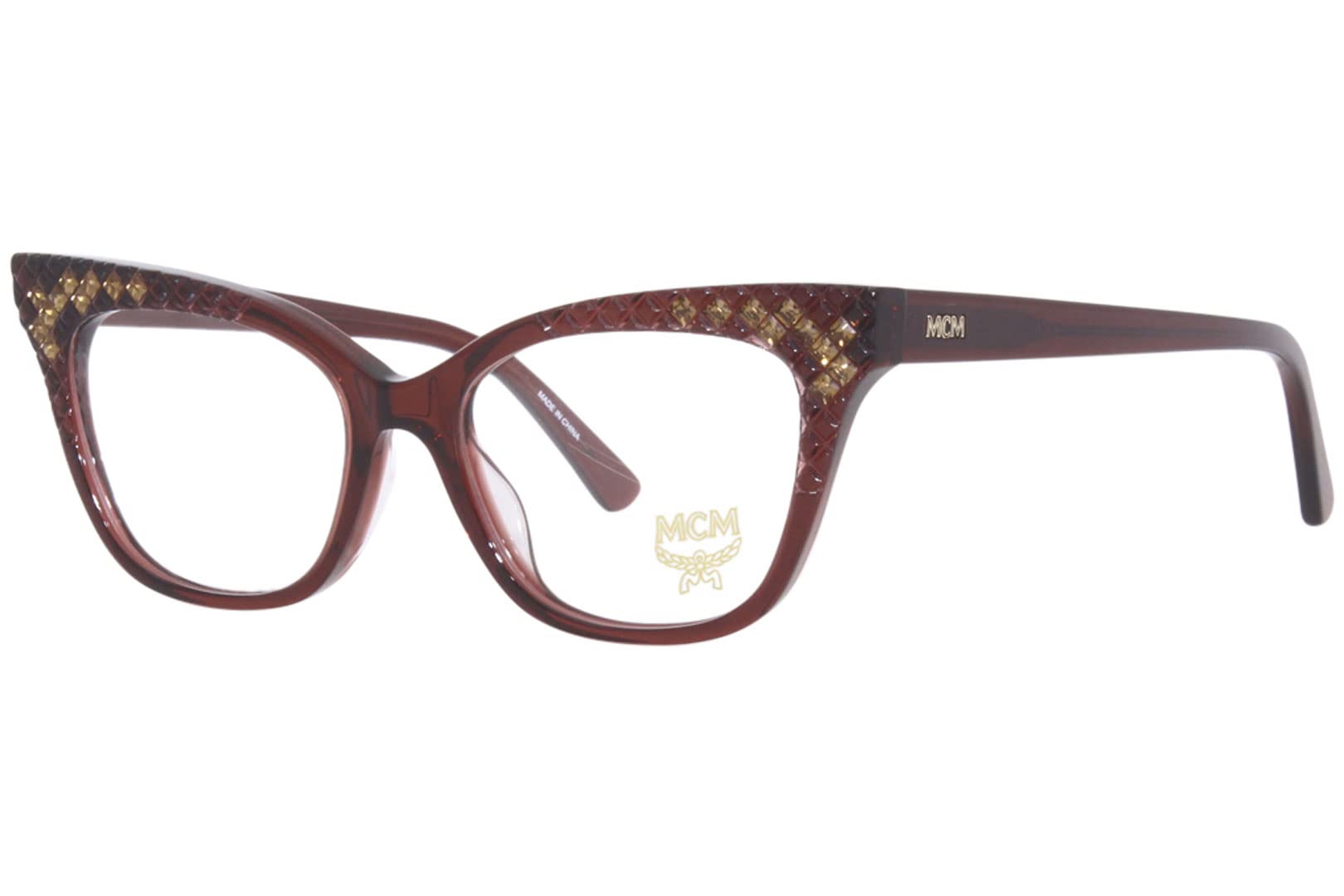 MCM 2720 R 615 Red Eyeglasses for Women & Men - Trendy Designer Frames with UV Protection - Perfect for Reading, Driving & Fashion Accessories