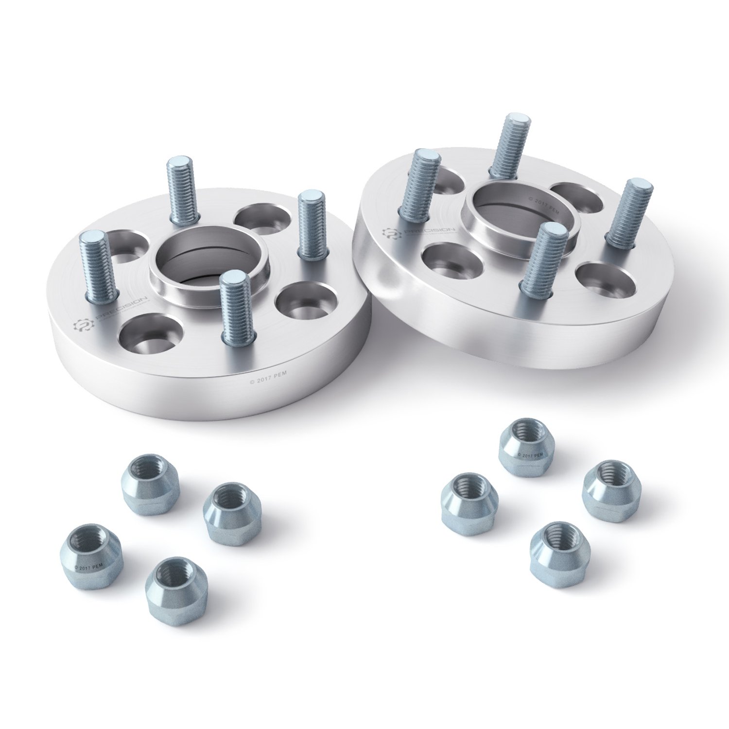 StanceMagic 25mm (1 inch) Hubcentric Wheel Spacers - 4x100 Bolt Pattern, 54.1mm Bore, 12x1.5 Studs - Compatible with Mazda Miata, Toyota Corolla, Scion xB & More - 2-Piece Set - Perfect for Enhanced Stance & Performance Upgrades
