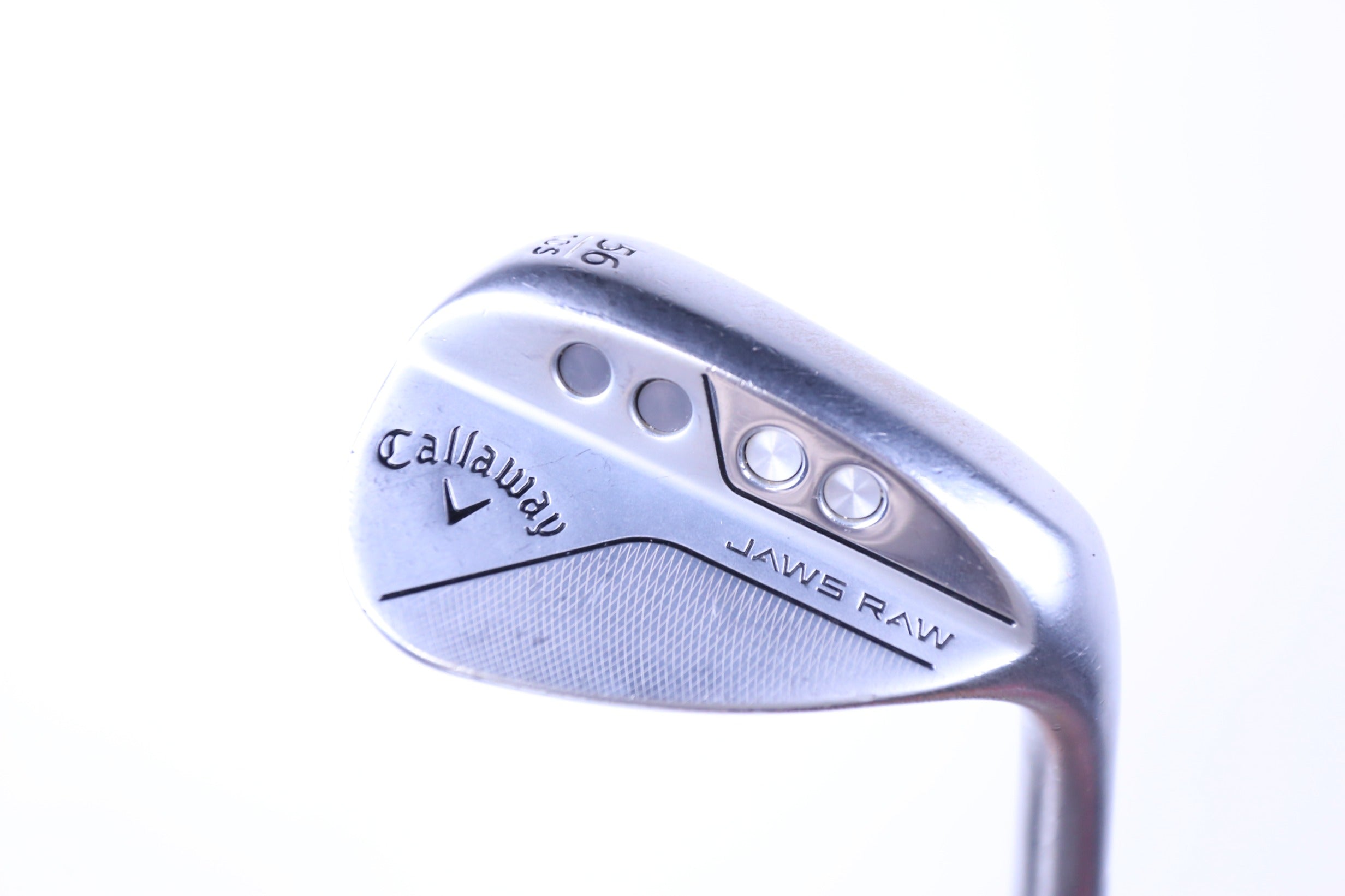 Used Callaway JAWS Raw Chrome Sand Wedge - Right Handed 56° Wedge Flex | Golf Club for Short Game & Bunker Shots