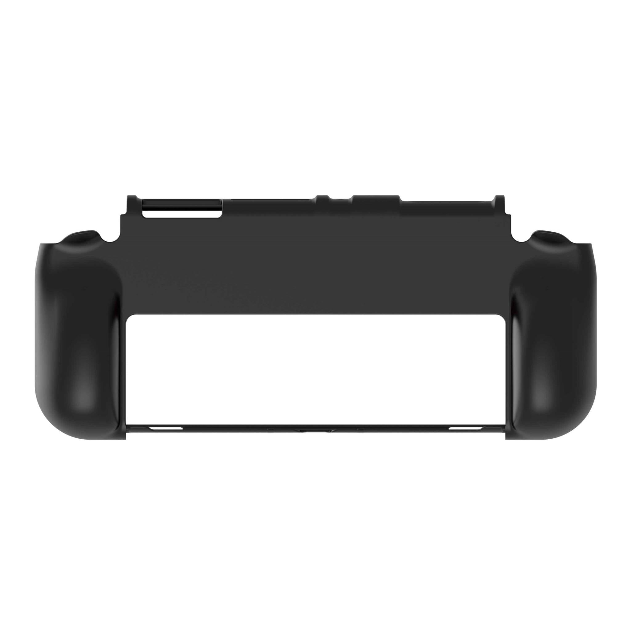 Premium Protective Case for Nintendo Switch™ OLED Model - Shockproof & Scratch-Resistant Cover with Storage Pockets (Black) - Perfect for Travel, Gaming On-The-Go & Console Protection