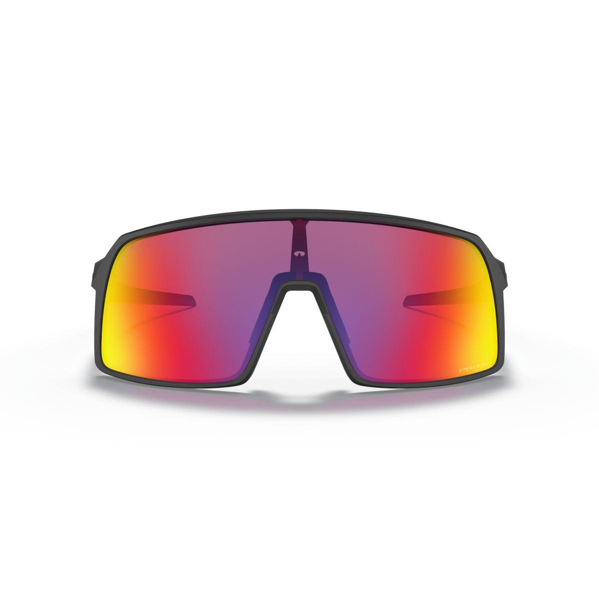 Oakley Sutro Sunglasses (Low Bridge Fit) - Matte Black Frame with Prizm Road Lens - Model 0OO9406A 940606 - Perfect for Cycling, Running & Outdoor Sports