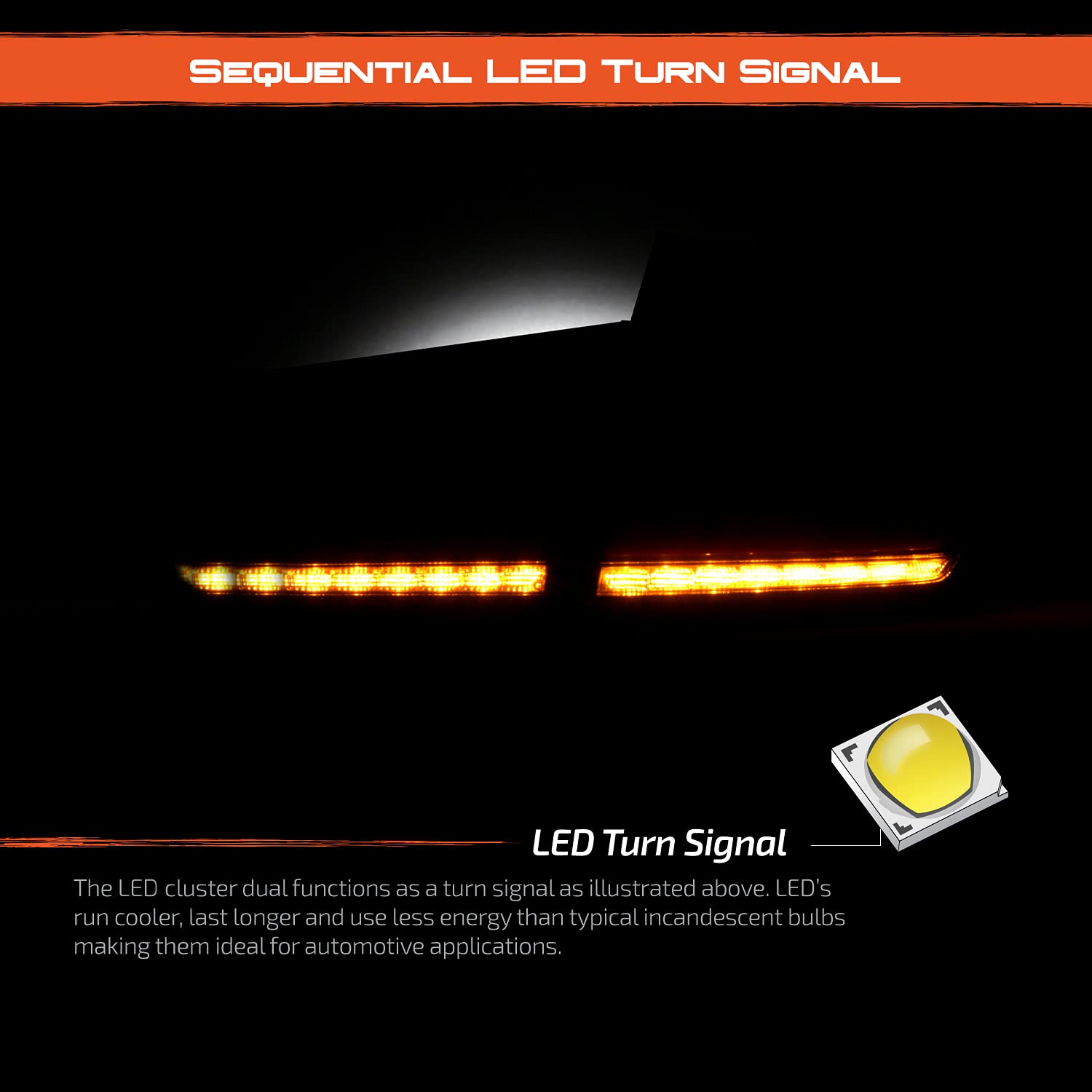 AKKON Full LED Black Tail Brake Lights Pair for 2012-2015 BMW F30 3-Series 4-Door Sedan - Sequential Turn Signal & Reverse Lamp | Upgrade Car Lighting for Night Driving Safety