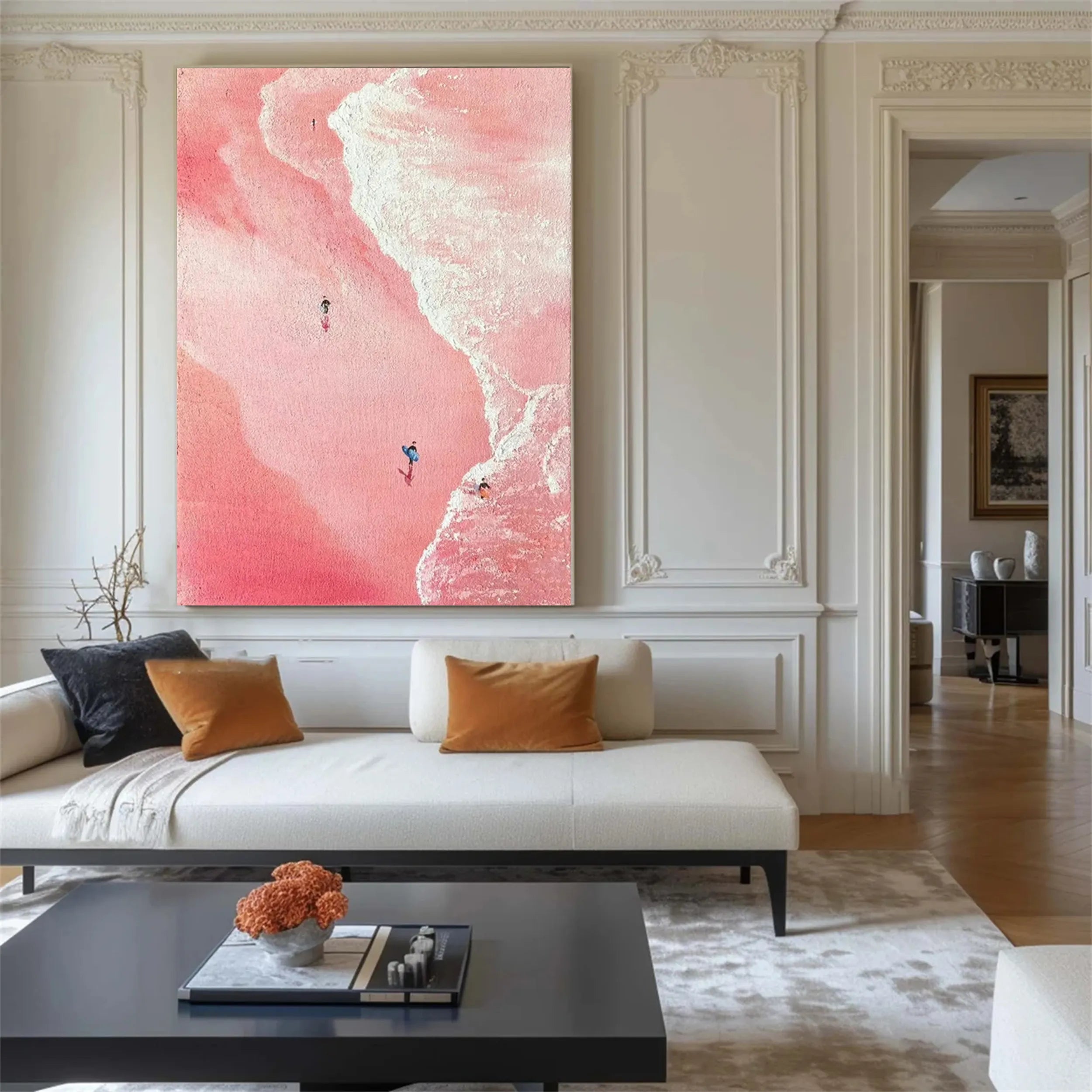 Ocean and Sky Painting #OS 136 - Stunning Seascape Wall Art for Home & Office Decor - Perfect for Living Room, Bedroom or Beach House