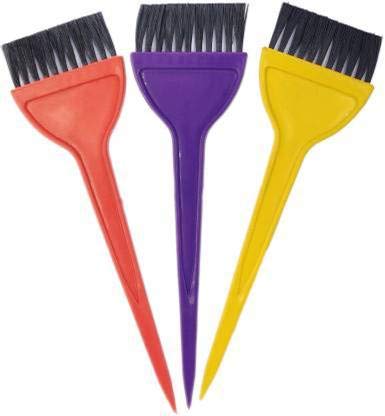 Professional HD Salon Hair Color Dye & Comb Set - 3 Piece Hair Styling Brush Kit for Multicolor Highlights & Balayage | Perfect for Home & Salon Use