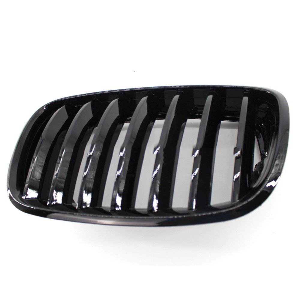 BMW X5 X5M X6 X6M E70 E71 Front Hood Kidney Grille (2007-2013) - Replacement Auto Bonnet Grill - Perfect for Car Upgrades & Customization (GZ.A E70 L)