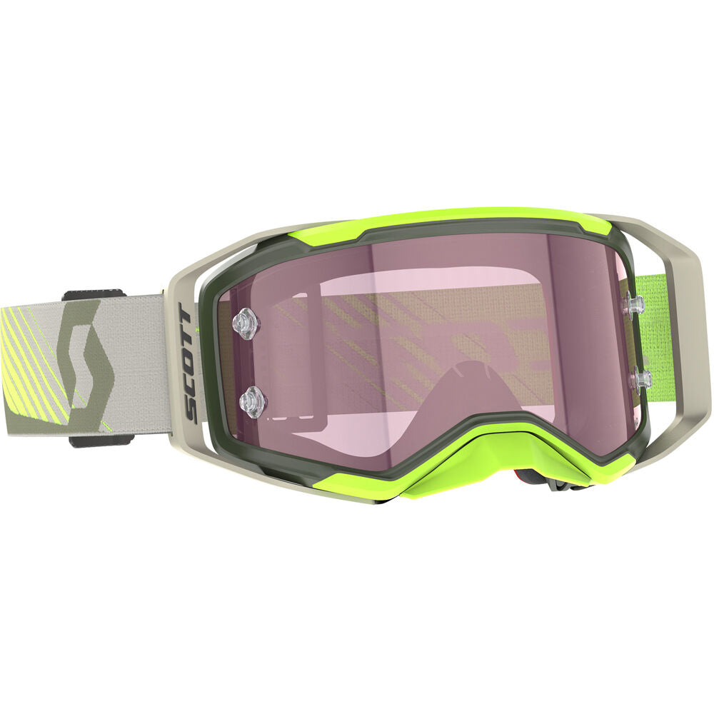 Khaki Green Neon Yellow-Rose Works Lens