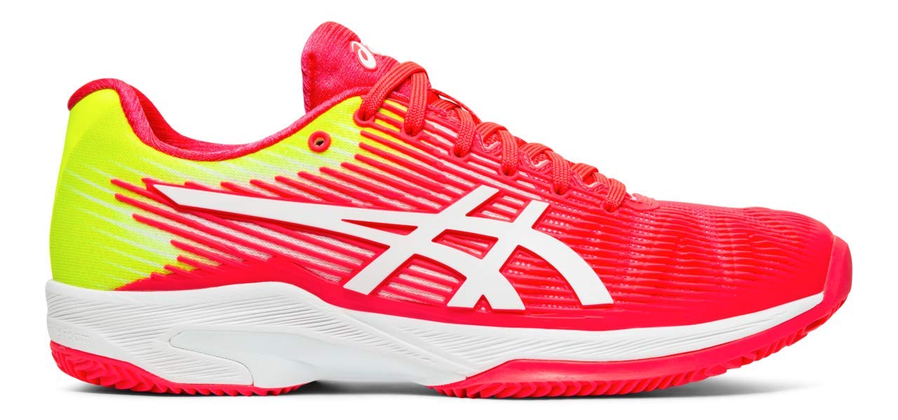 ASICS Women's Solution Speed FlyteFoam Tennis Shoes for Clay Court - Lightweight & Durable Performance Footwear for Competitive Play & Training