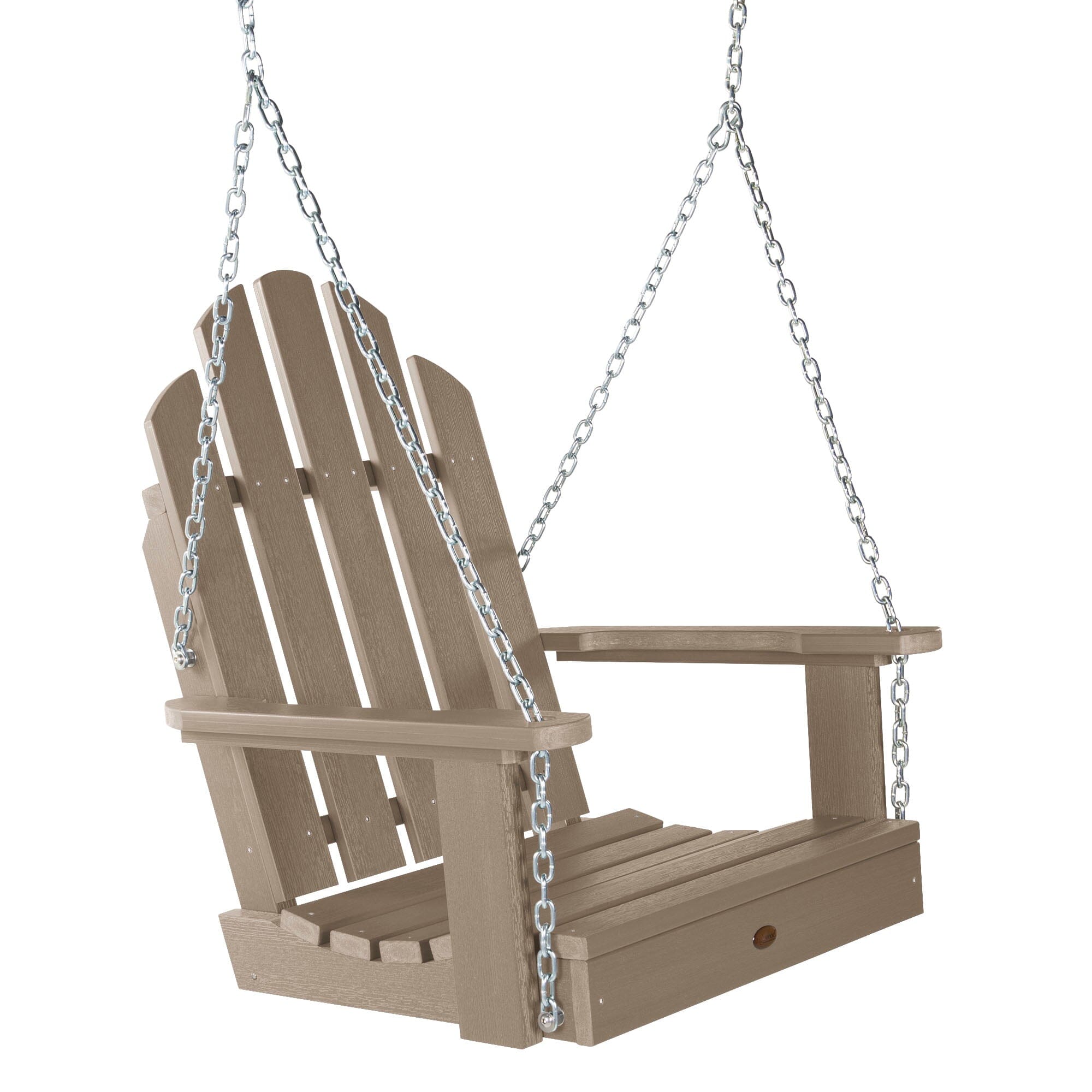 Classic Westport Single Seat Porch Swing for Outdoor Relaxation - Perfect for Patio, Garden, and Backyard Decor