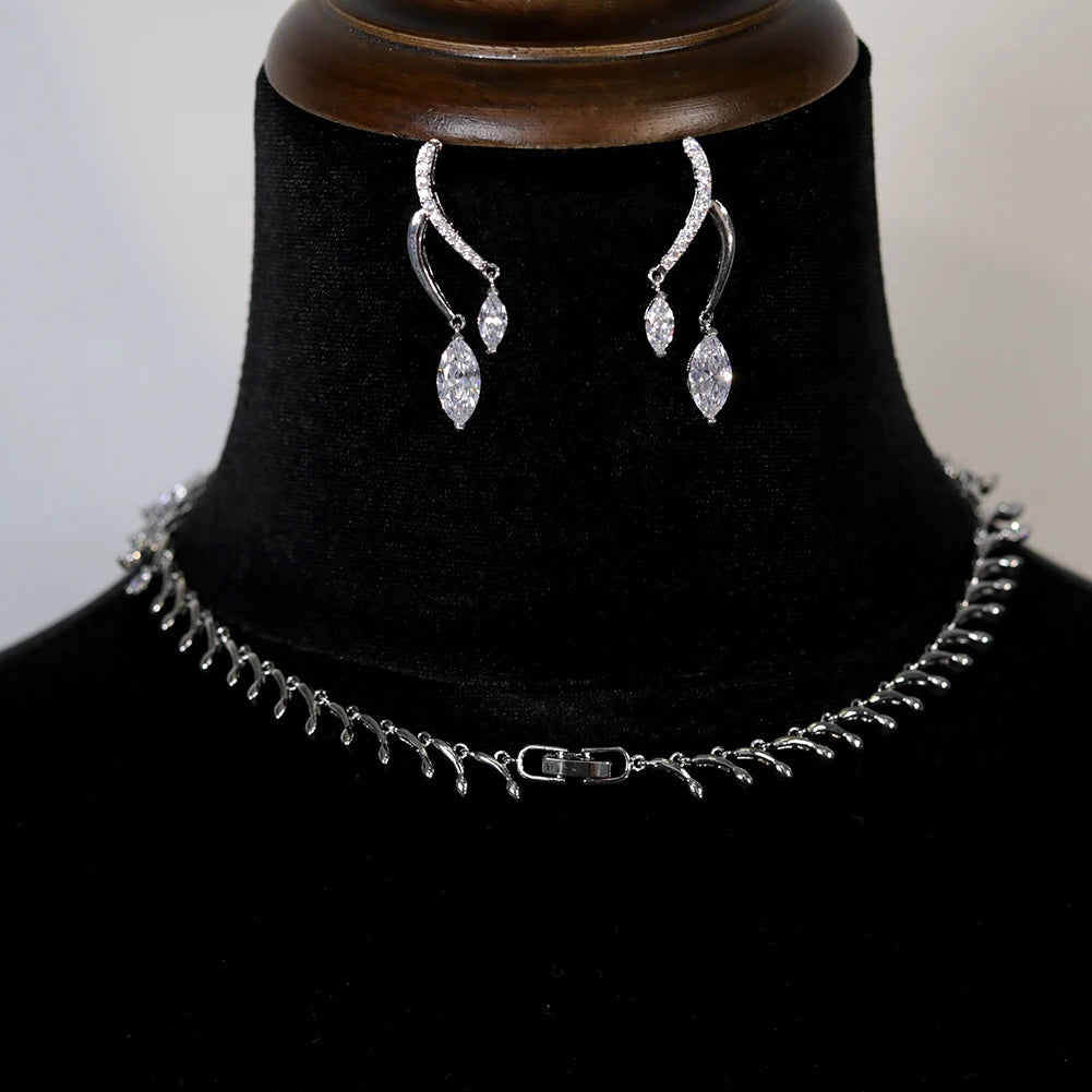Luxury African Bridal Jewelry Set - Handmade Round Beaded Necklace and Earrings for Weddings, Parties & Special Occasions | Perfect for Brides, Cultural Events & Gift Giving