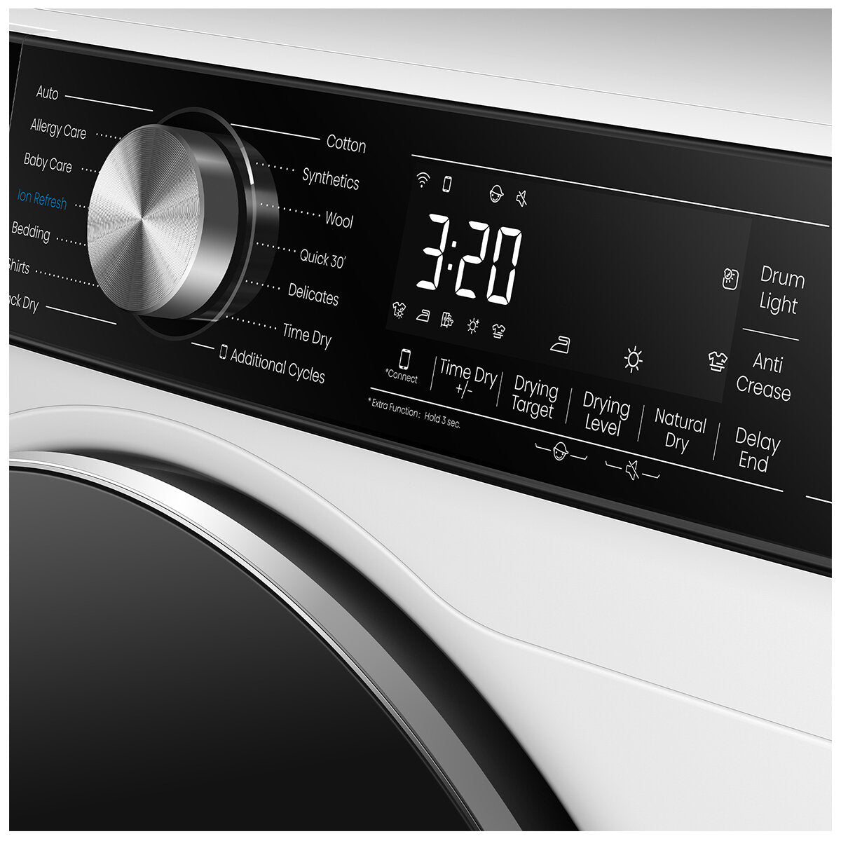 Hisense Series 5 9kg Heat Pump Dryer HDF5S90H - Energy Efficient Laundry Solution for Small Homes & Apartments | Fast Drying, Quiet Operation