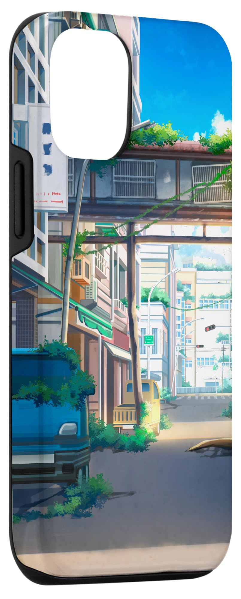 iPhone 12/12 Pro Anime Manga Themed Case - Japanese Street Style Floral Design - Perfect Gift for Anime Lovers & Japan Culture Enthusiasts - Great for Daily Use, Travel & Showcasing Your Style
