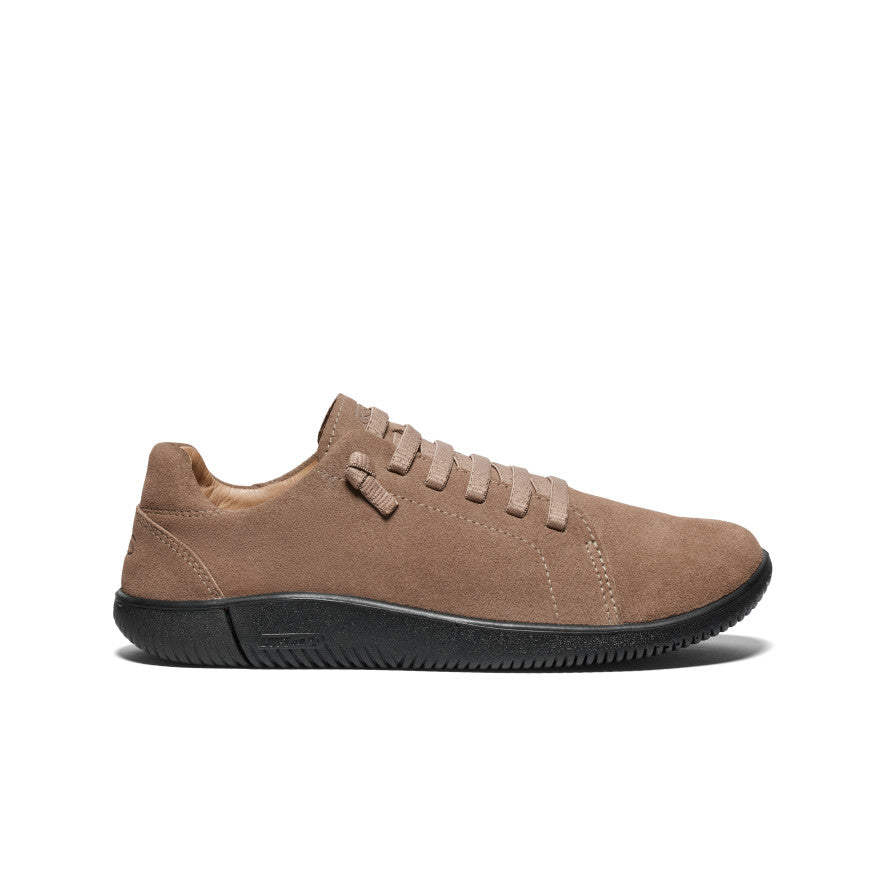 Men's KNX Suede Lace-Up Shoes - Comfortable & Stylish Sneakers in Caribou/Black | Perfect for Casual Wear, Walking & Everyday Outfits