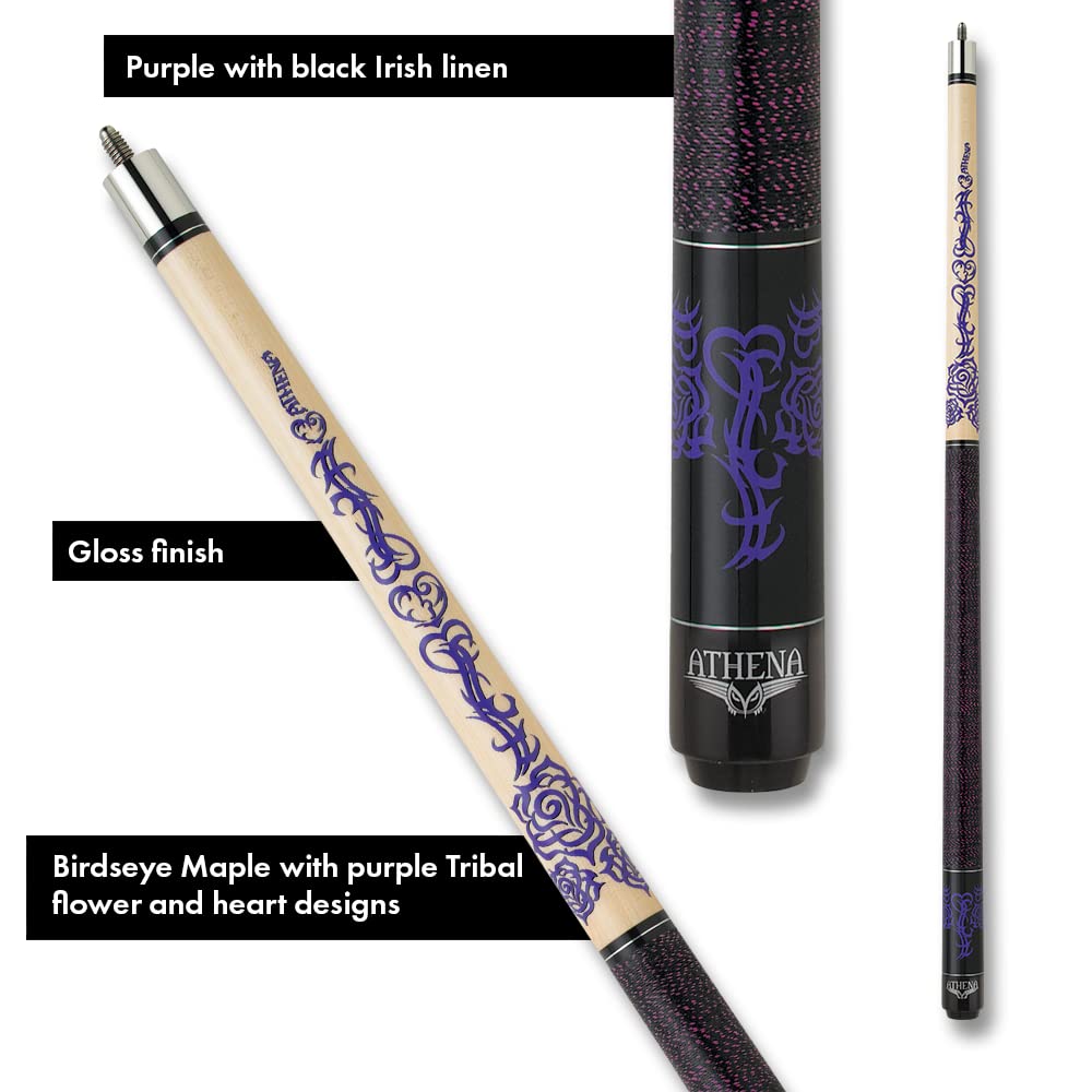 Athena ATH31 Tribal Key Pool Cue Stick - Professional Billiard Accessory for Players & Collectors | Perfect for Home Game Rooms, Bars, and Pool Halls