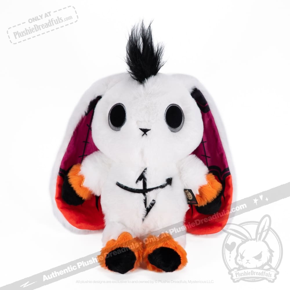 Plushie Dreadfuls Bed Rot Bunny - Soft Stuffed Animal Toy for Kids, Cute Plush Bunny for Bedroom Decor, Sleep Companion & Stress Relief Gift
