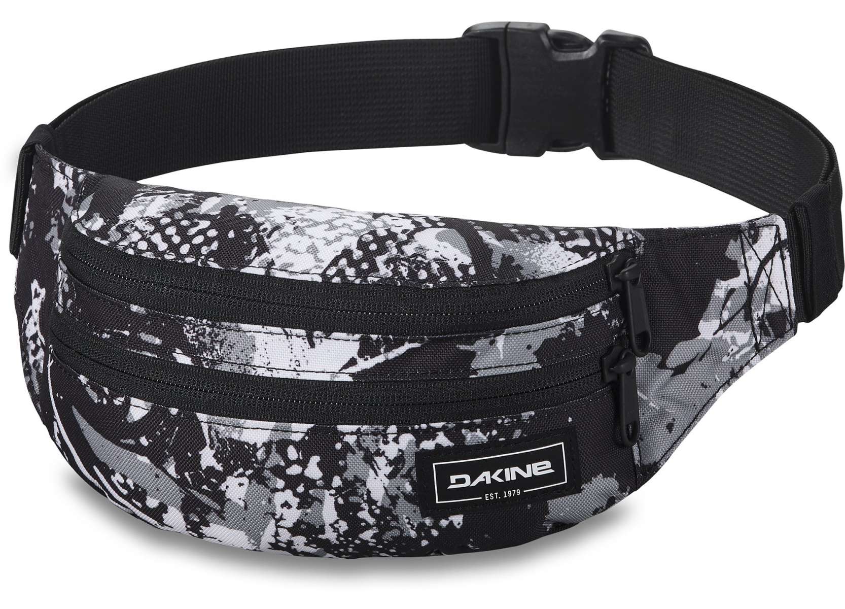 Dakine Classic Hip Pack 2023 - Water-Resistant Waist Bag for Hiking, Travel & Everyday Use - Compact Fanny Pack with Adjustable Belt & Zippered Pockets
