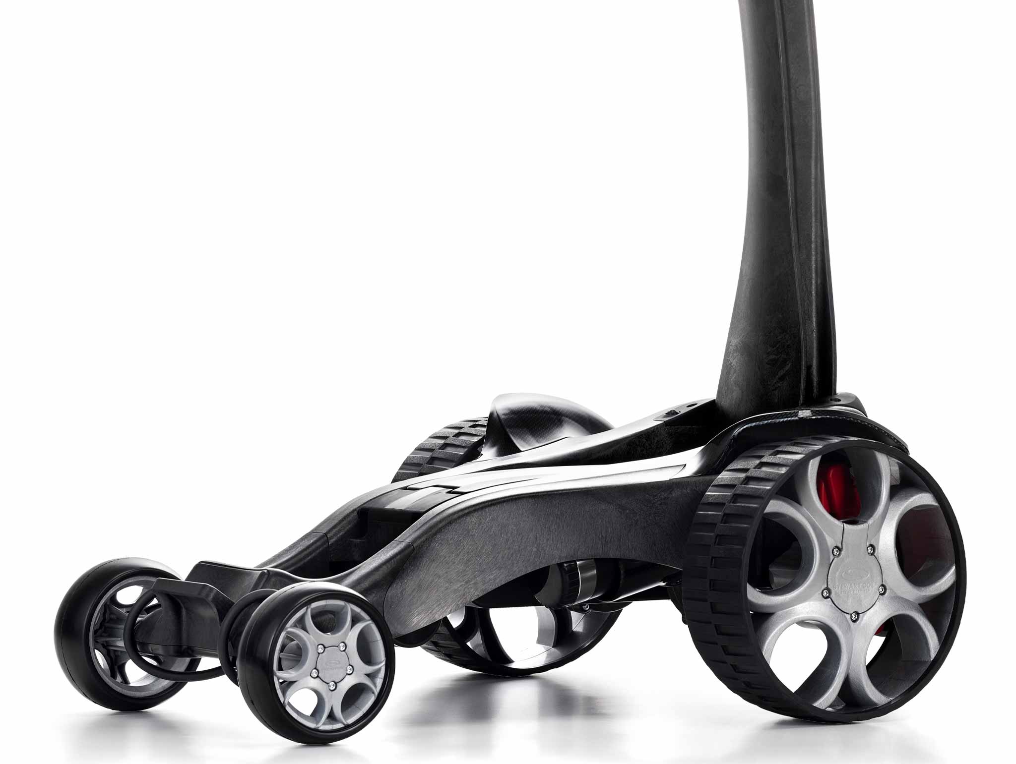 Stewart Golf Q Follow Electric Golf Trolley - Lightweight & Portable for Easy Transport | Perfect for Golf Courses & Tournaments
