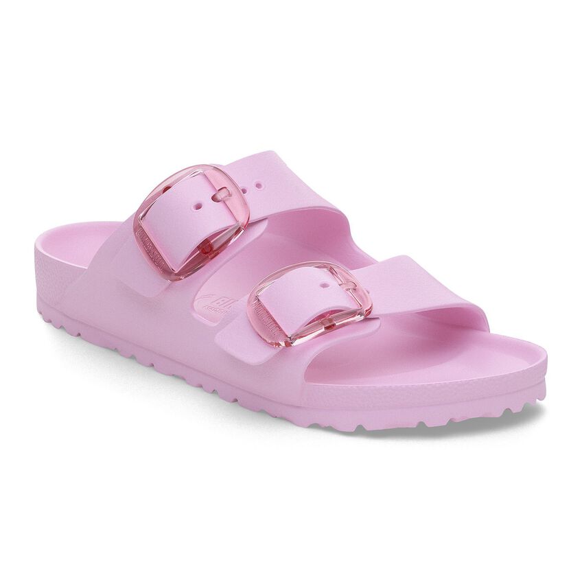 Birkenstock Arizona Big Buckle Sandals - Pink EVA Comfortable Slide Sandals for Women | Perfect for Beach, Pool, and Summer Casual Wear