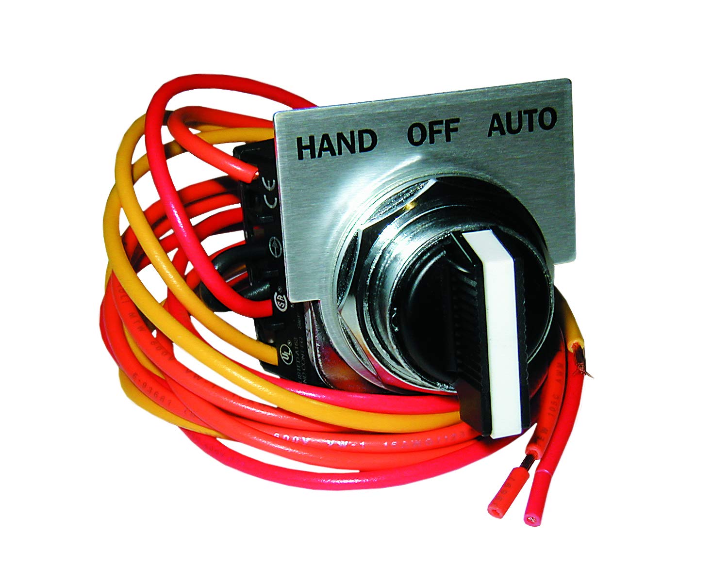 Siemens 49SAS01 Pilot Device - Hand-Off-Auto Selector Switch with Multiple Class Options (14,17,18,36,37,40,83,84) & Enclosure Types (1,12,4/4X) - 0-8 (20-400A) Controller Size - Ideal for Industrial Control Panels & Motor Control Applications