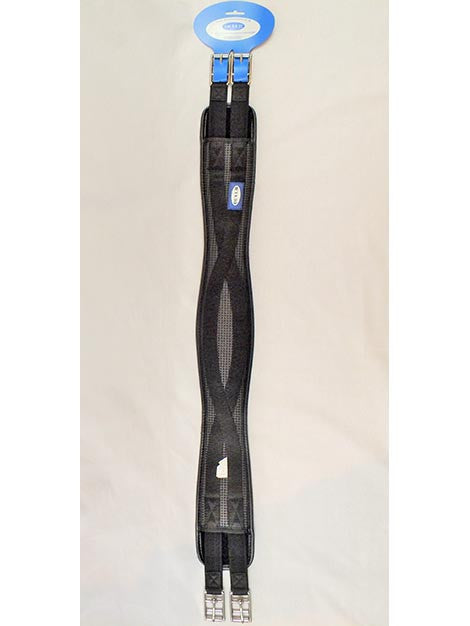 Premium GP Elasticated Comfort Girth for Horses - Adjustable Breathable Padded Girth - Perfect for English Riding, Dressage & Trail Riding