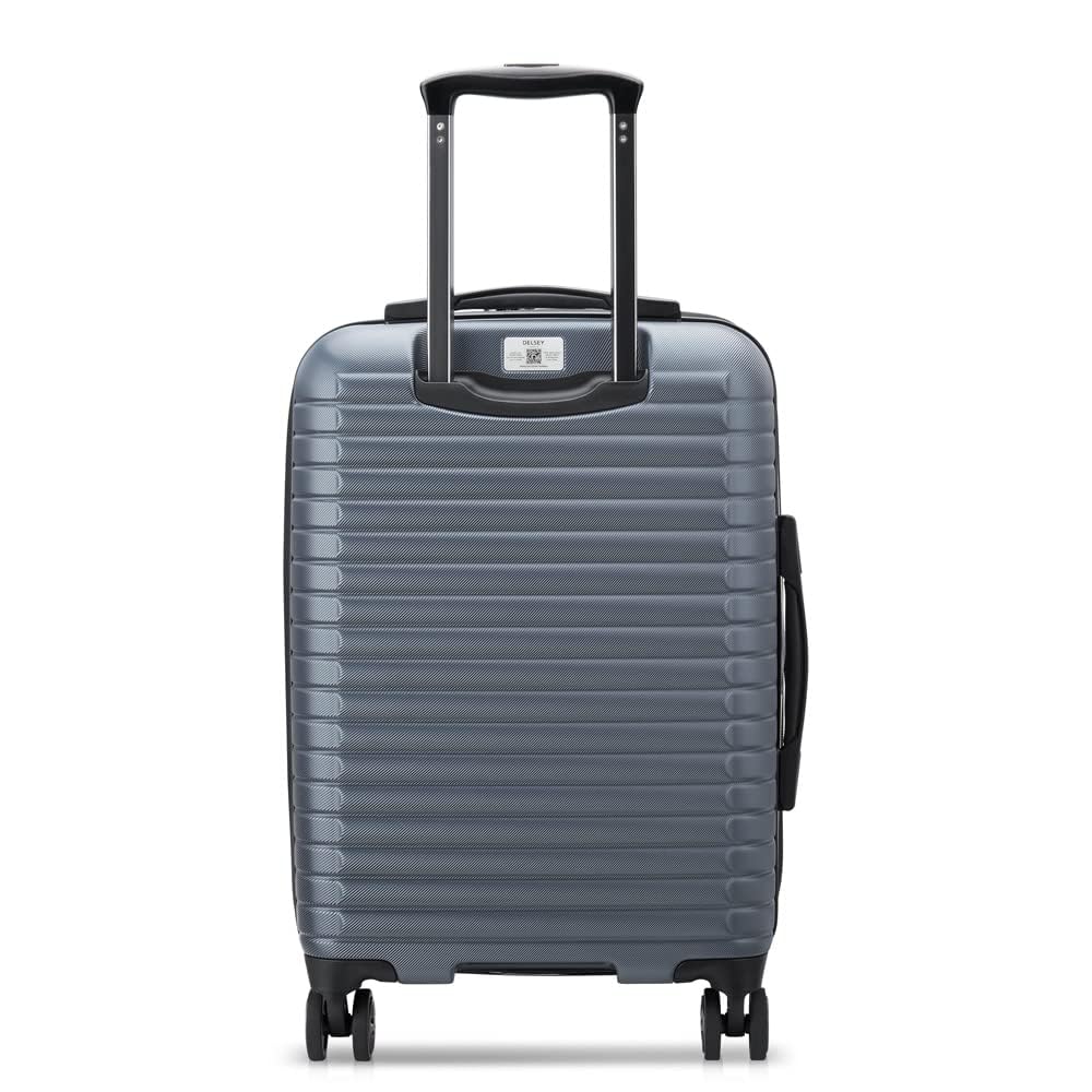 Delsey Paris Cruise 3.0 Expandable Hardside Spinner Wheel Carry-On Luggage 21 Inch - Lightweight Durable Suitcase for Air Travel, Business Trips & Weekend Getaways (Graphite)