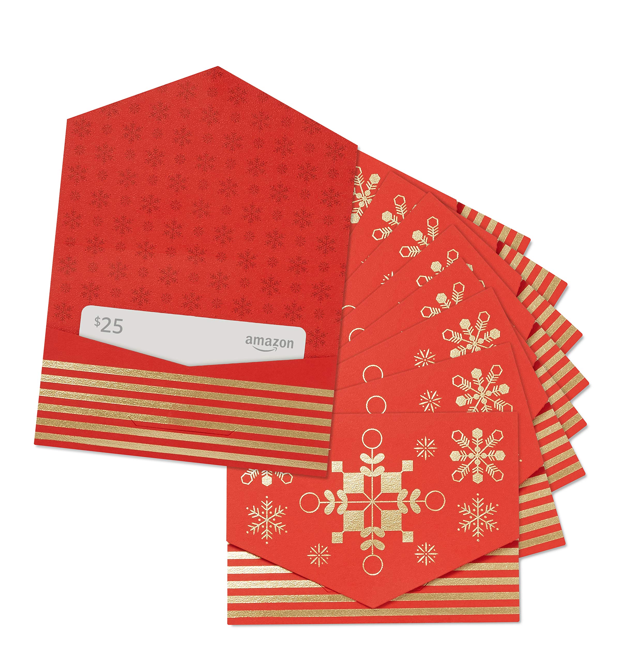 Amazon Gift Cards - Pack of 10 (Perfect for Holidays, Birthdays & Employee Rewards) | Email Delivery & Instant Use